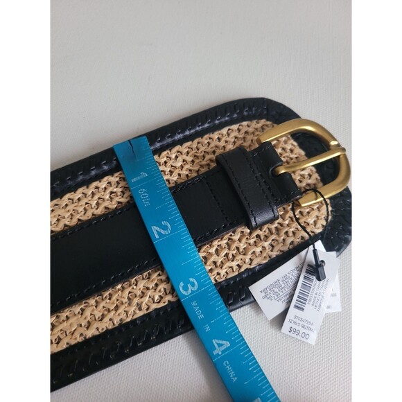 WHBM Raffia Waist Belt Sz XS/S NWT Bohemian Indie Boho main image 8